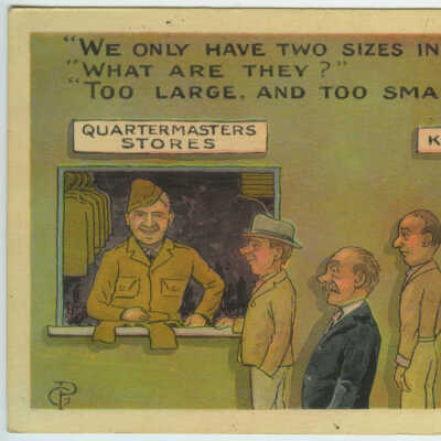 We Only have Two Sizes in Uniforms