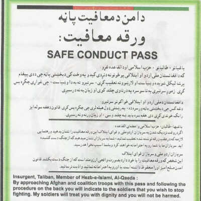 Safe Conduct Pass
