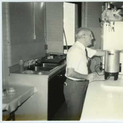 Officer's Mess Steward Working