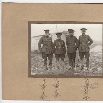Group Portrait - Four RMR Officers