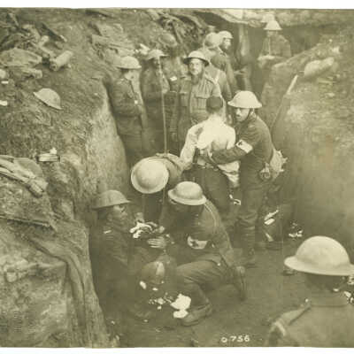 Canadian at the Battle of Courcelette