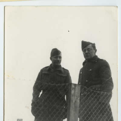 Portrait - Majors Paul H. Barre and John H. McBride