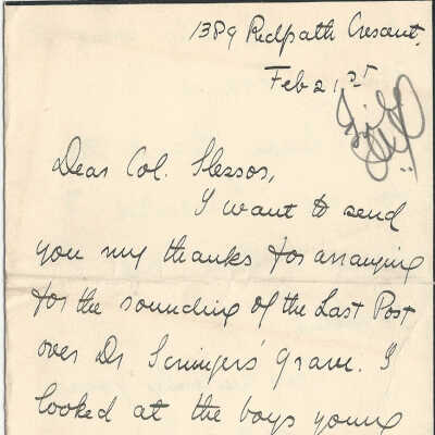 Letter of Appreciation