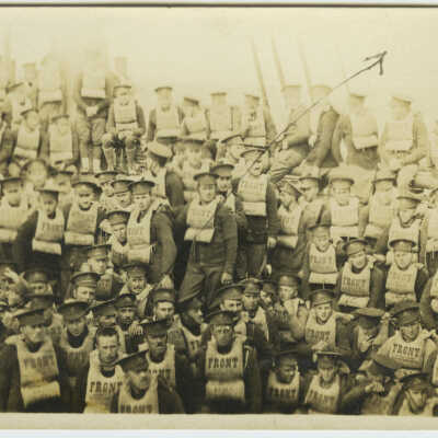 Soldiers on their Way to the Front