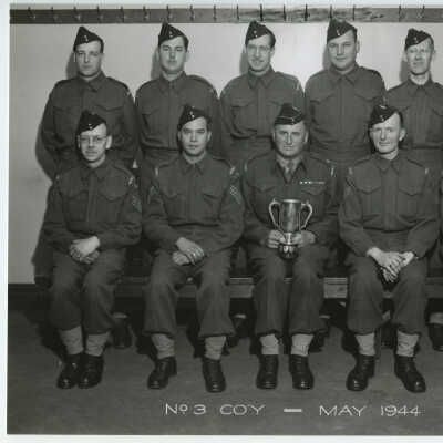 Group Portrait - No 3 Coy Rifle Team
