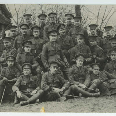 Group Portrait - Officers of the 14th Battalion