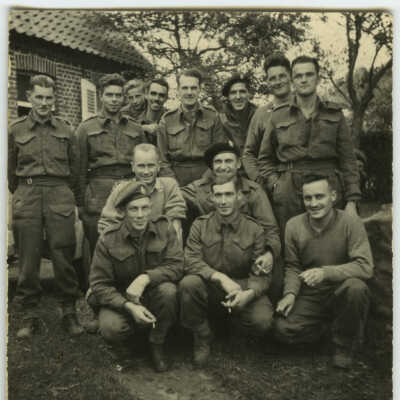 Group Portrait - 1st Canadian Army Headquarters Defense Company