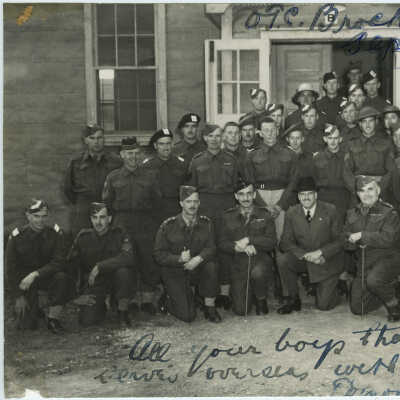 Group Portrait - Officers of the Training Centre