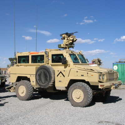 An Ambush-Protected Vehicle
