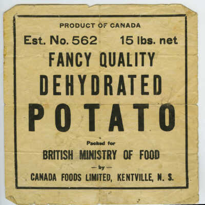 Dehydrated Potatoes