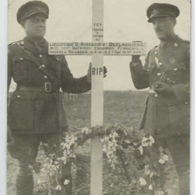 Lieutenant Alexandre Deslauriers' Grave