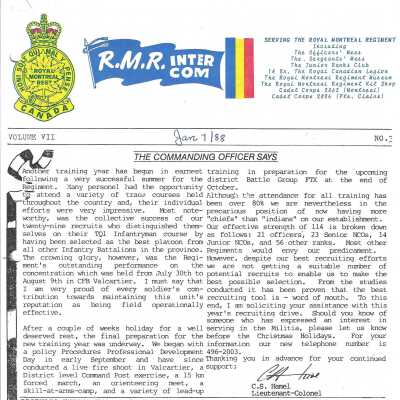 Intercom - January 1988