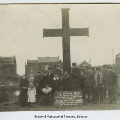 The Massacre of Tamines, Belgium