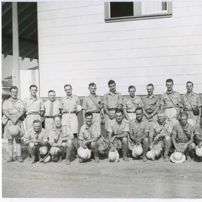 Group Portrait - Officer of the 2nd Battalion RMR at CMGTC Trois-Rivières