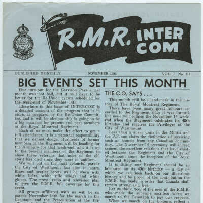 RMR Intercom - Nov 1954