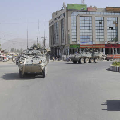 Reconnaissance Vehicles on Patrol