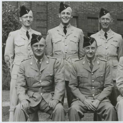Group Portrait - 2nd Battalion RMR Administration and Training Staff