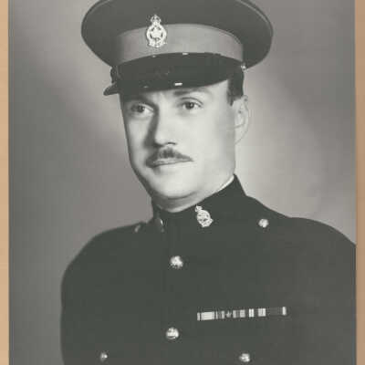 Portrait - RSM Harry King D'All