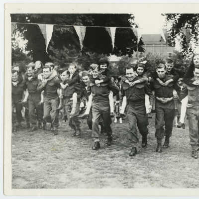 Party for Evacuated Children