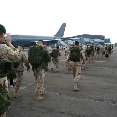 Canadian Troops Deploying to Afghanistan
