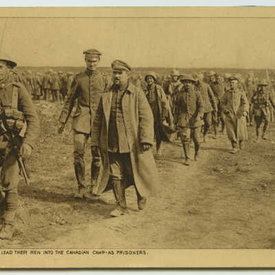 POW on their Way to Canadian Camps