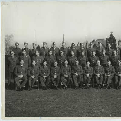 Group Portrait - Officers of the 1st Battalion