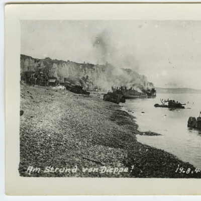 On the Beach at Dieppe