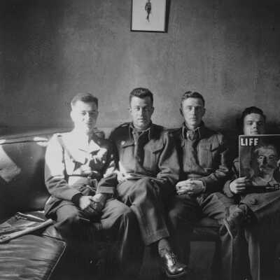 Four Men on a Couch