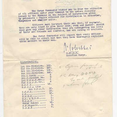 Captured Orders