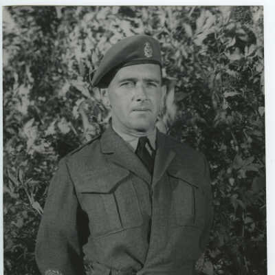 Portrait - Company Sergeant Major D. Page
