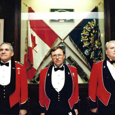 Head Table Officers Annual Reunion Mess Dinner.