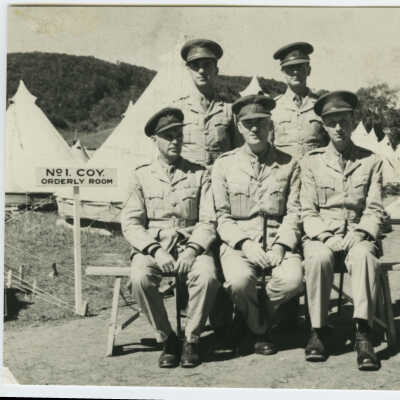 Group Portrait - OC and his Officers