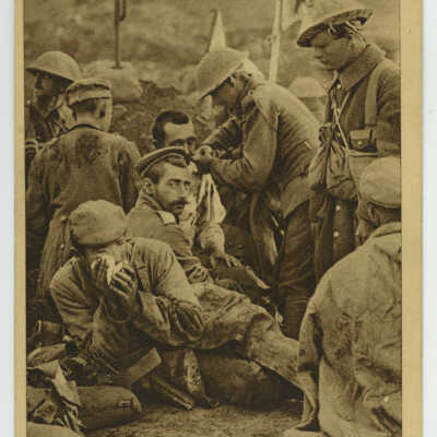 Dressing the Enemies Wounds