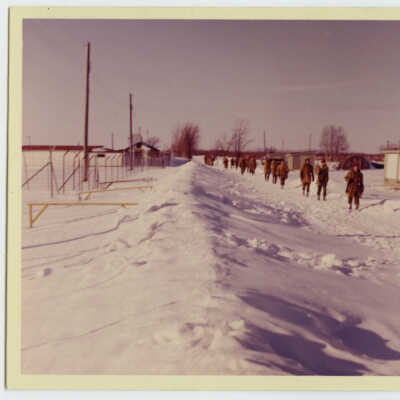 Winter Exercice at Camp Farnham