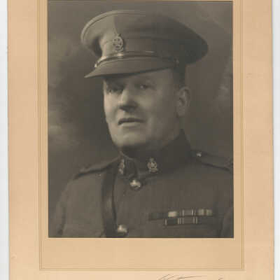 Portrait - RSM William Reid Duncan, DCM