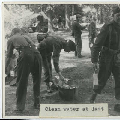 Washing up
