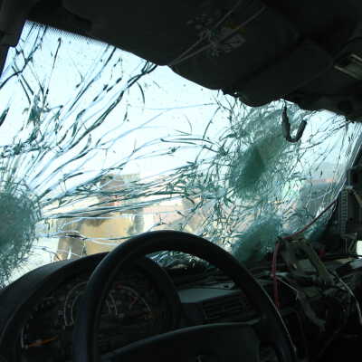 Battle-Damaged Mercedes G-Wagon