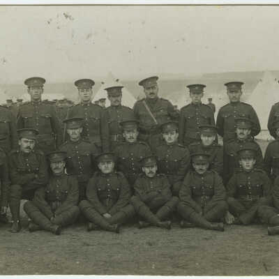 Soldiers at Valcartier