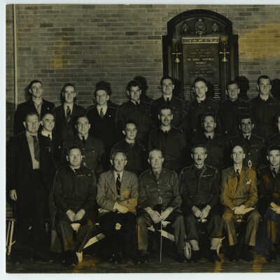 Second Battalion Entertains the First Battalion - Group Photo