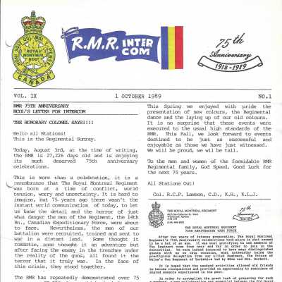 Intercom - October 1989