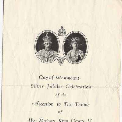 Jubilee Programme Leaflet