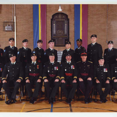 Group Portrait - The Royal Montreal Regiment Officers