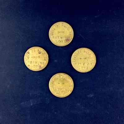 City Parking Lot parking token, 1956