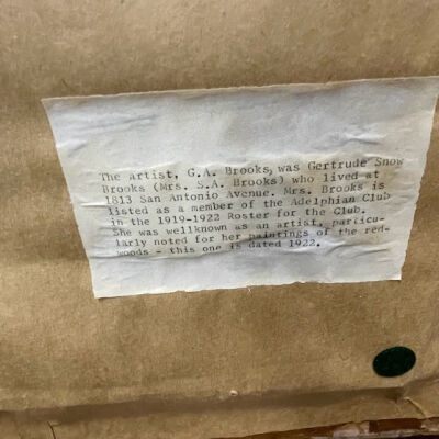label on reverse
