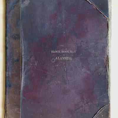 Block book 1, City of Alameda, 1897