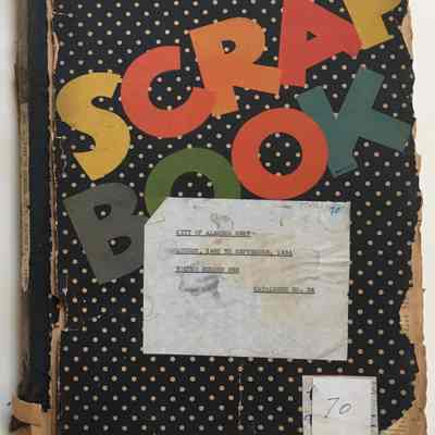 Scrapbook compiled by H. D. Maynard, 1933-1934, Volume 1.