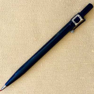 Red lead or marking Listo pencil with nickel-plated clasp