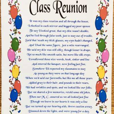 Program for 65th Anniversary Reunion of Alameda High School Class of 1933, 1998