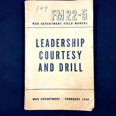 'Leadership, Courtesy, and Drill', 1946