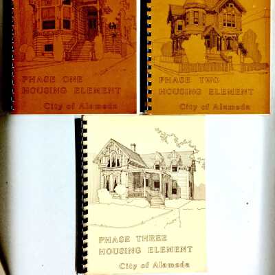 Reports of Alameda Housing Element, Phases I, II, III, 1975